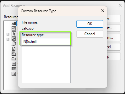Add Custom Resource Type